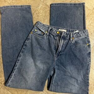 Classic Blue Straight Leg Women's Jeans